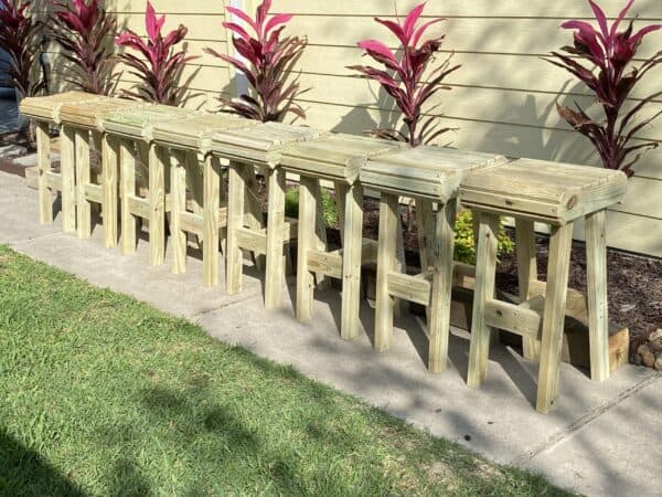 eight barstools outdoor furniture