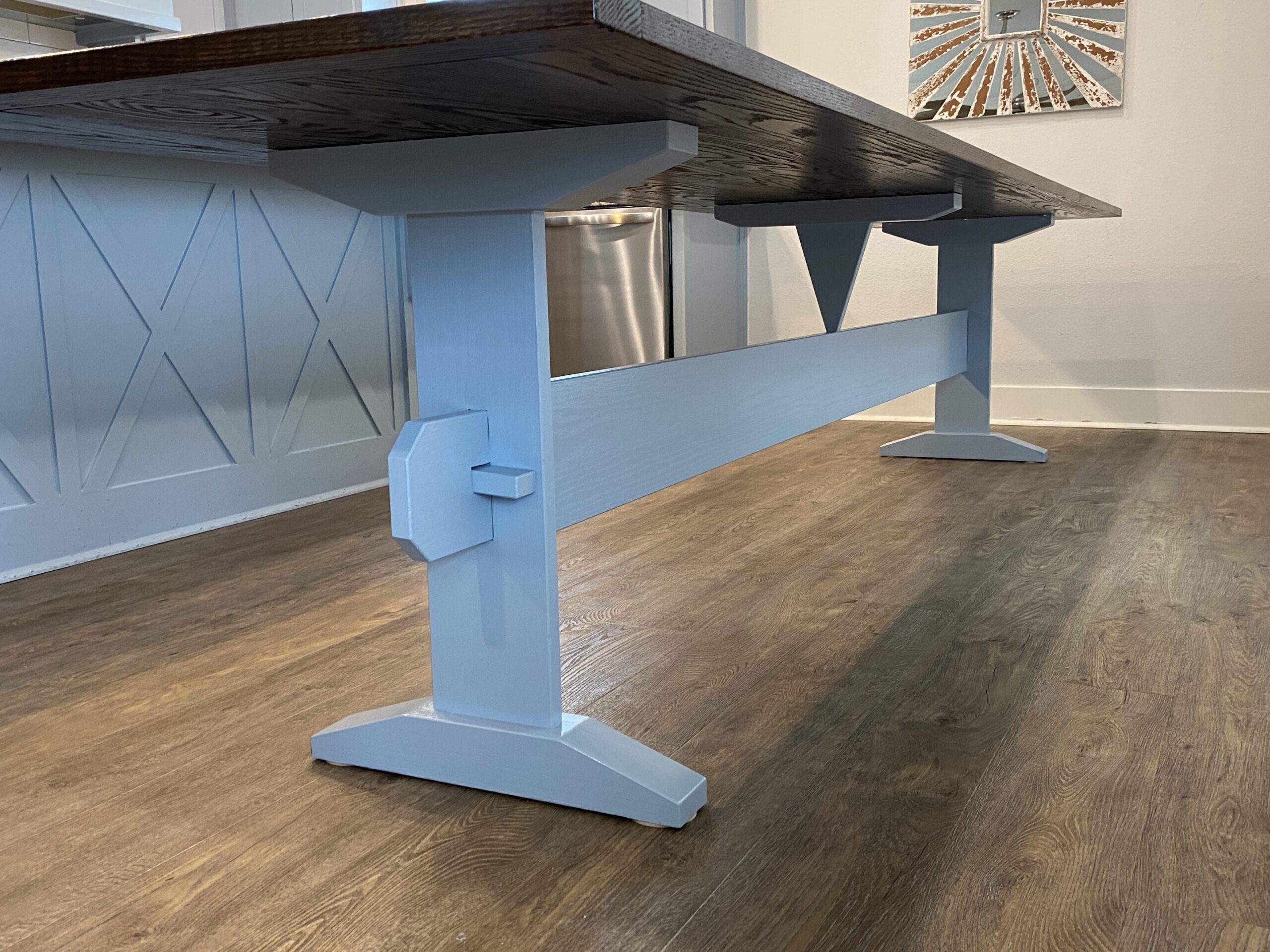 custom 12ft kitchen dining table
