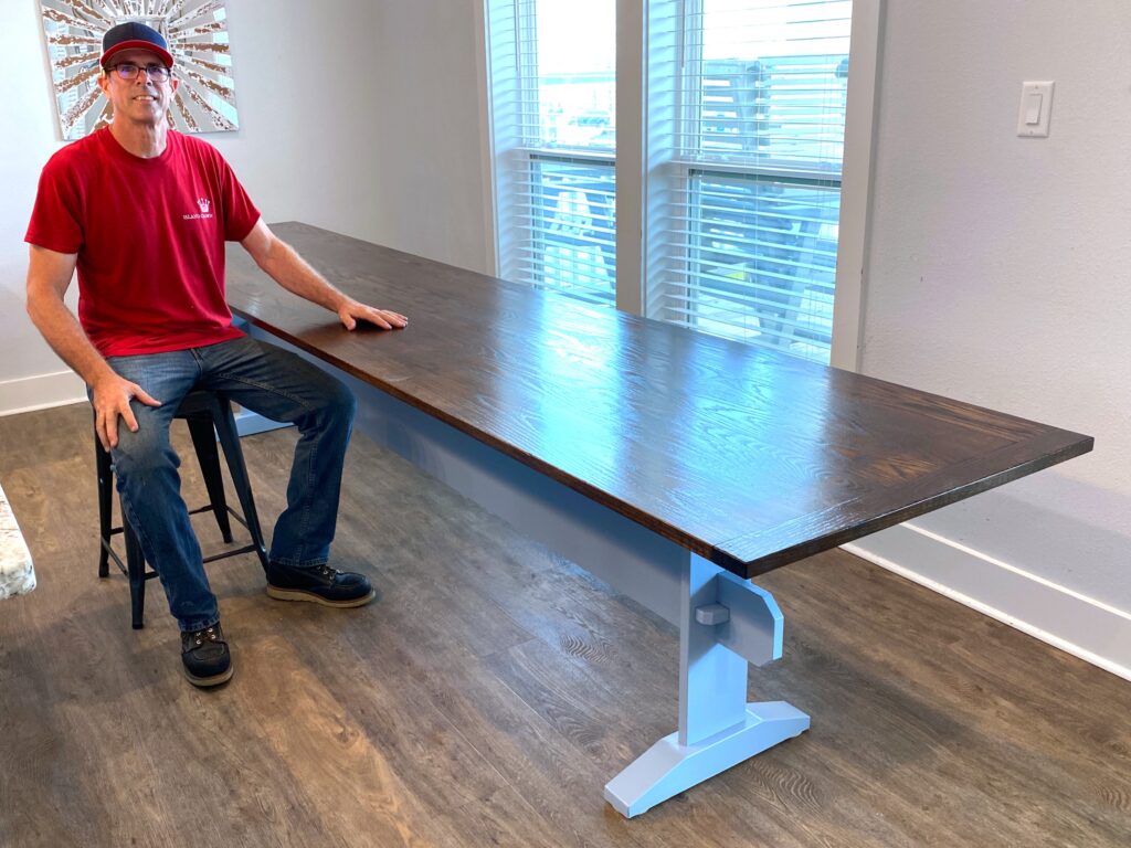 12ft kitchen dining table