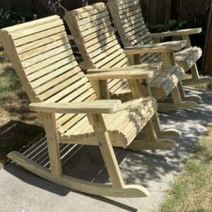 rocking chairs