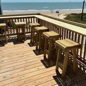 outdoor coffee bar barstools