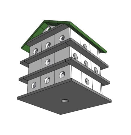 Purple Martin Bird House - 28 Rooms! - Image 4