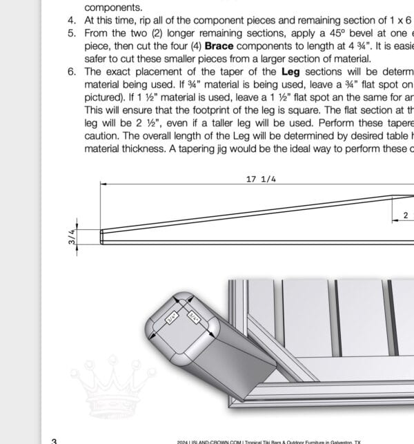 Outdoor End Table Plans - Image 7