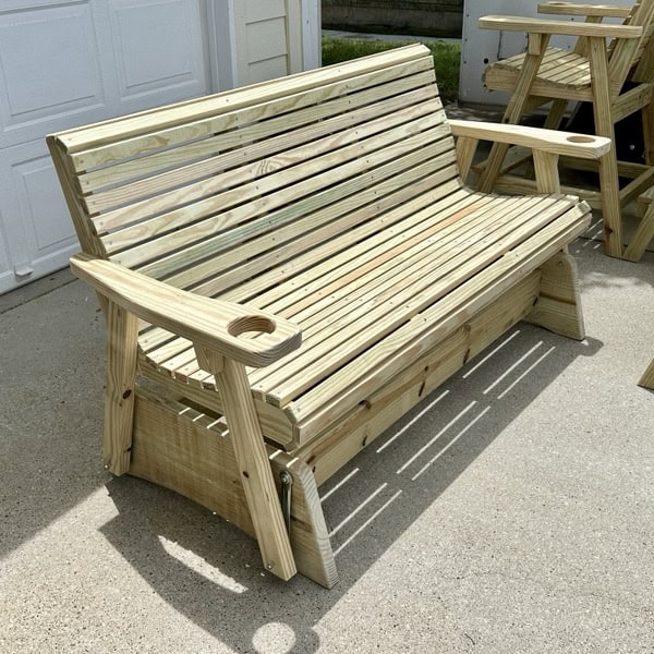 porch swing glider