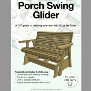 porch swing glider