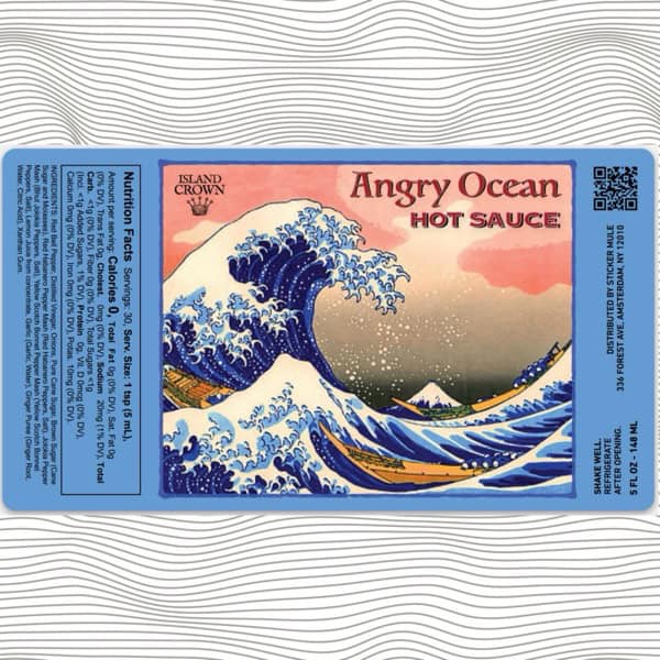 Angry Ocean Hot Sauce by Island Crown - Image 4