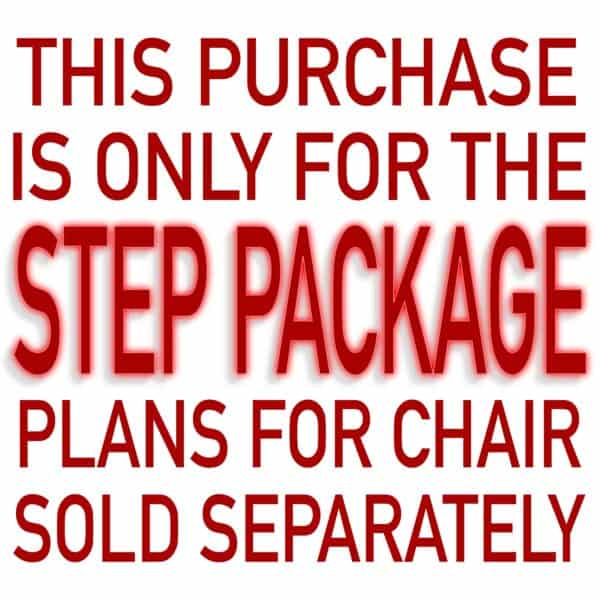 Step Plans For GIANT Adirondack Chair - Image 2