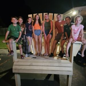 GIANT Adirondack Chair Plans