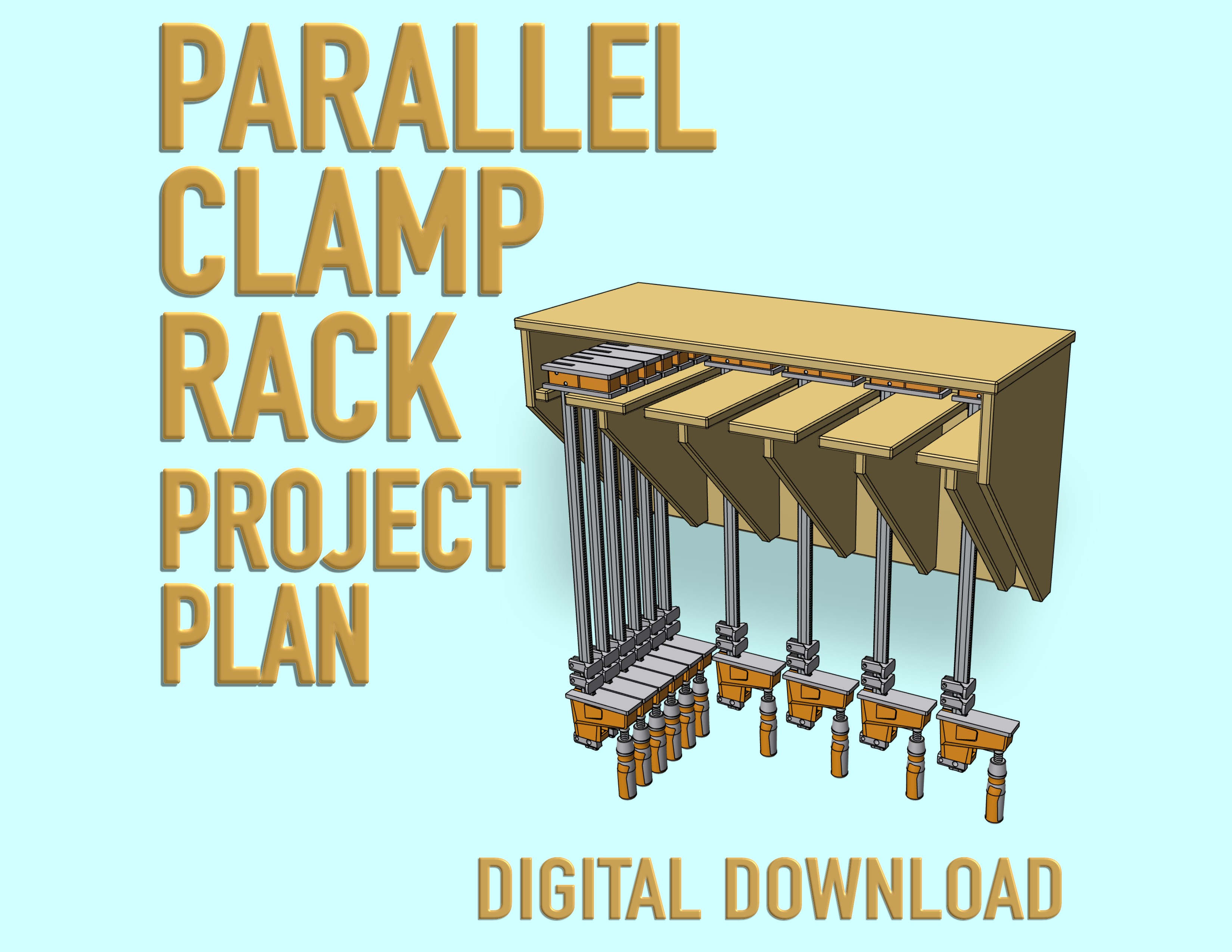 Parallel Clamp Rack Plans