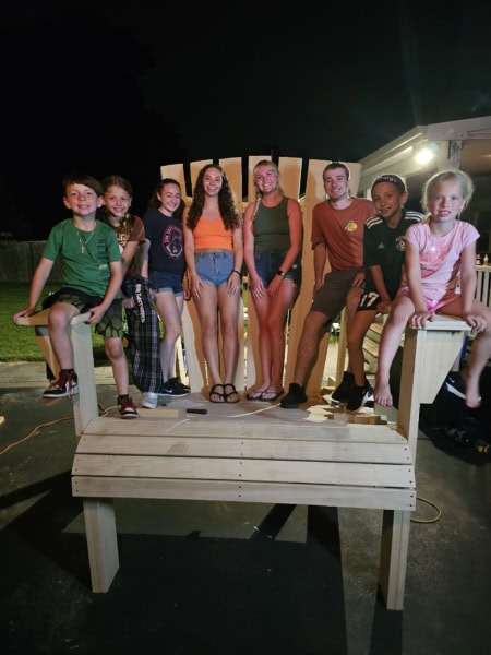 GIANT Adirondack Chair