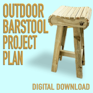 Outdoor Barstool Project Plan