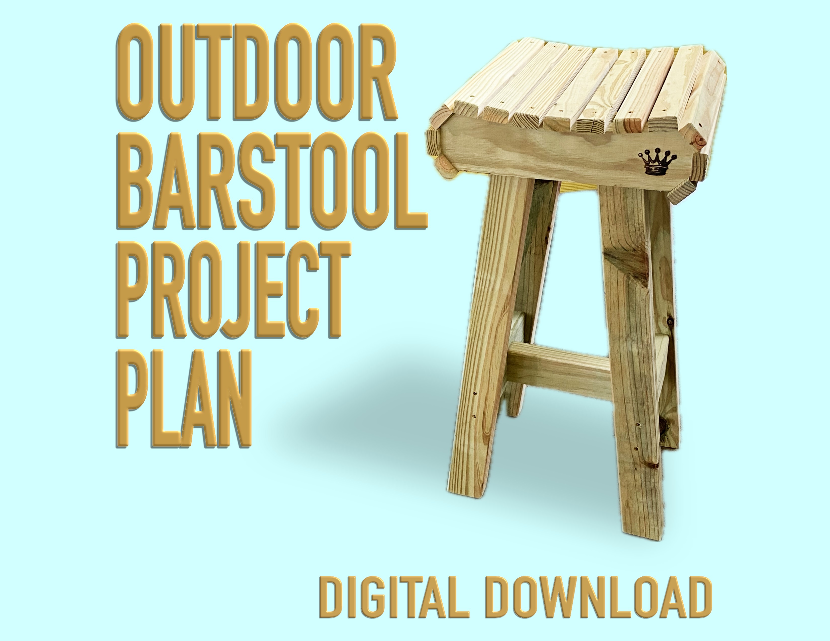Outdoor Barstool Project Plan