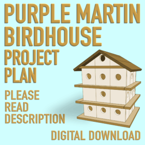 Purple Martin Bird House - 28 Rooms!