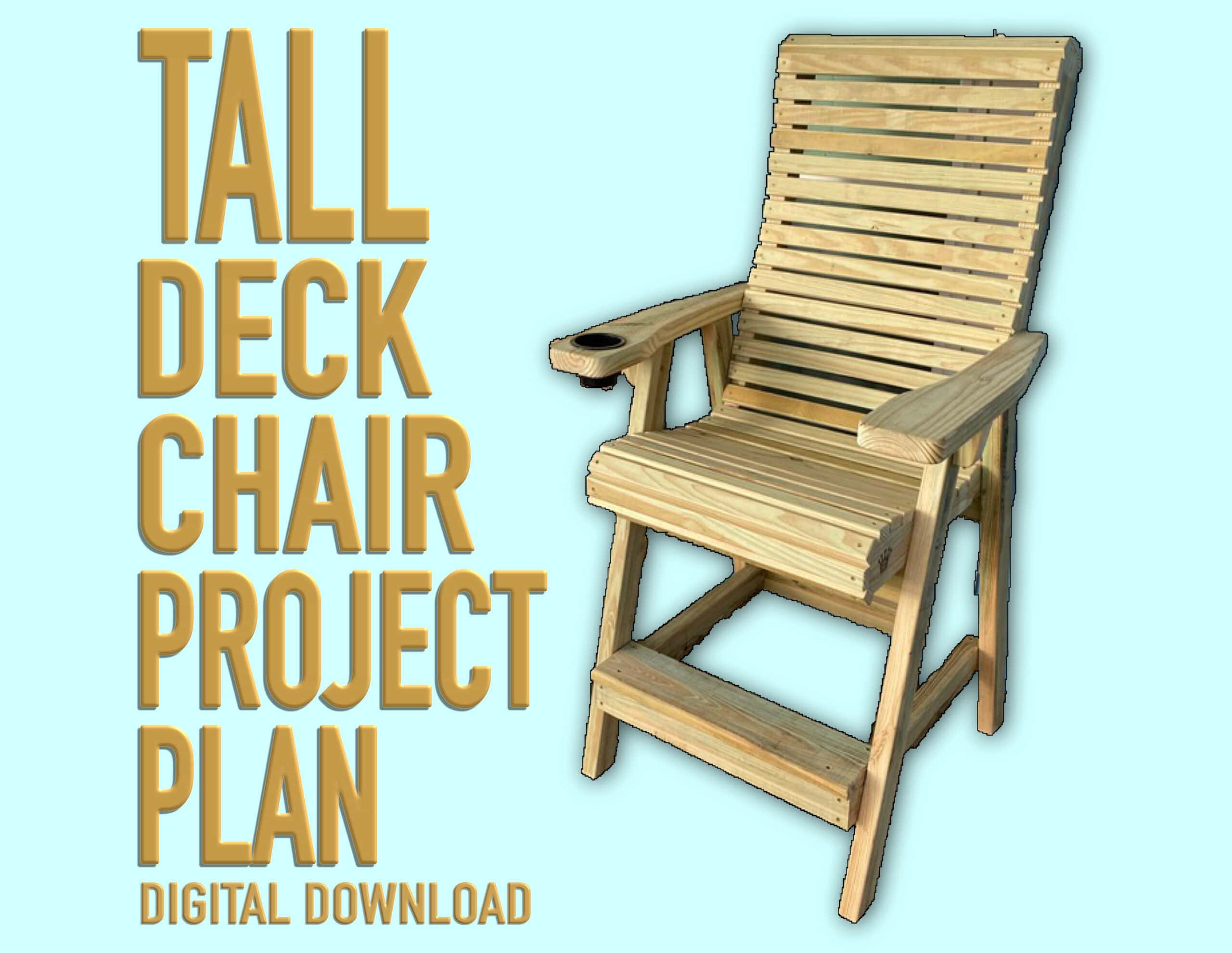 Tall Deck Chair Plans