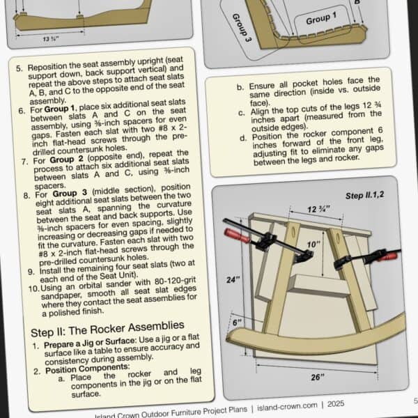 Outdoor Rocking Chair Plans - Image 2