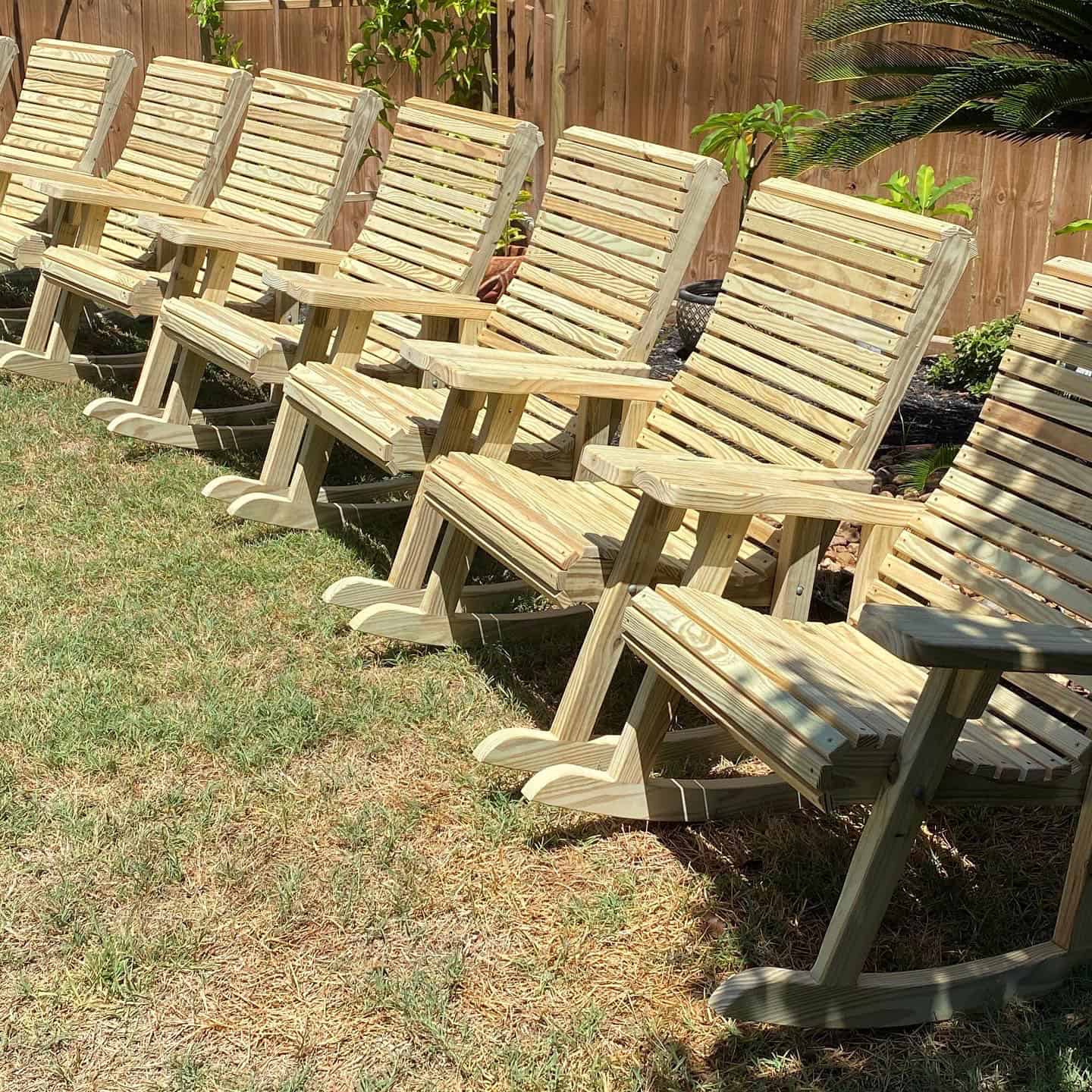 Outdoor Rocking Chair Project Plan with ¼ Inch MDF Templates - Image 8