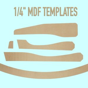 Outdoor Rocking Chair Project Plan with Templates